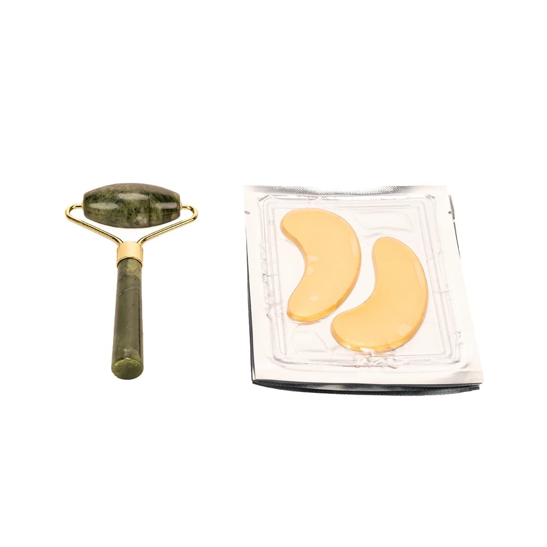MUMUSO Vitamin C Firming & Rejuvenating Eye Gel Mask with Eye Massager