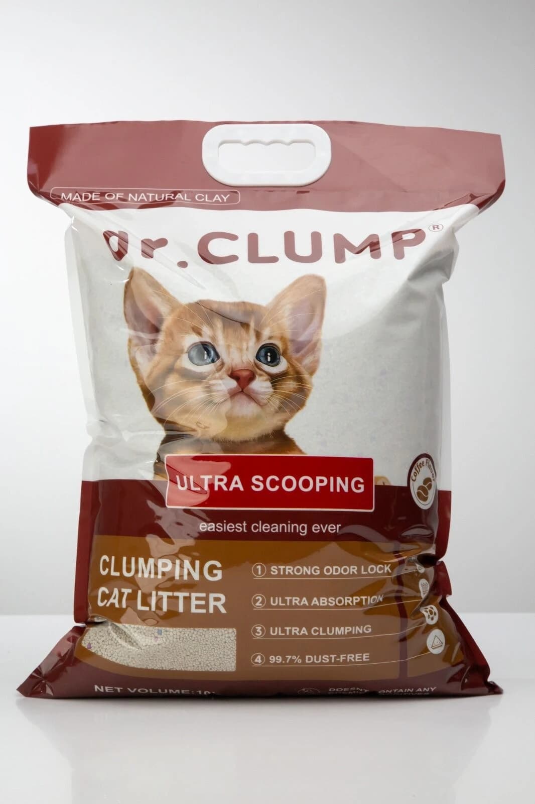 Dr. Clump Clumping Cat Litter Coffee 10ltr