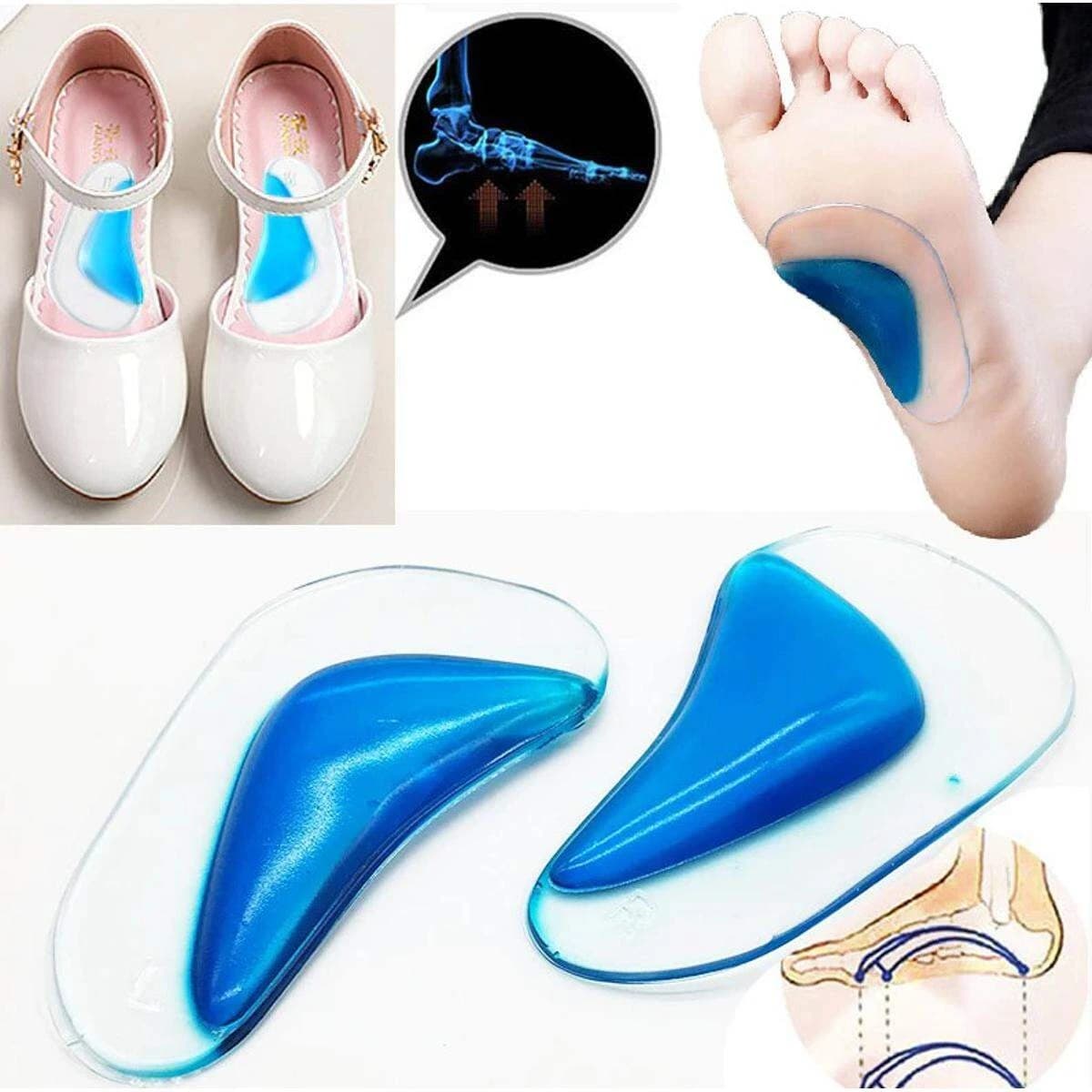 Insole Orthotic Professional Arch Support Insole Flat Foot Flatfoot Corrector Shoe Cushion Insert Silicone Gel Orthopedic Pad