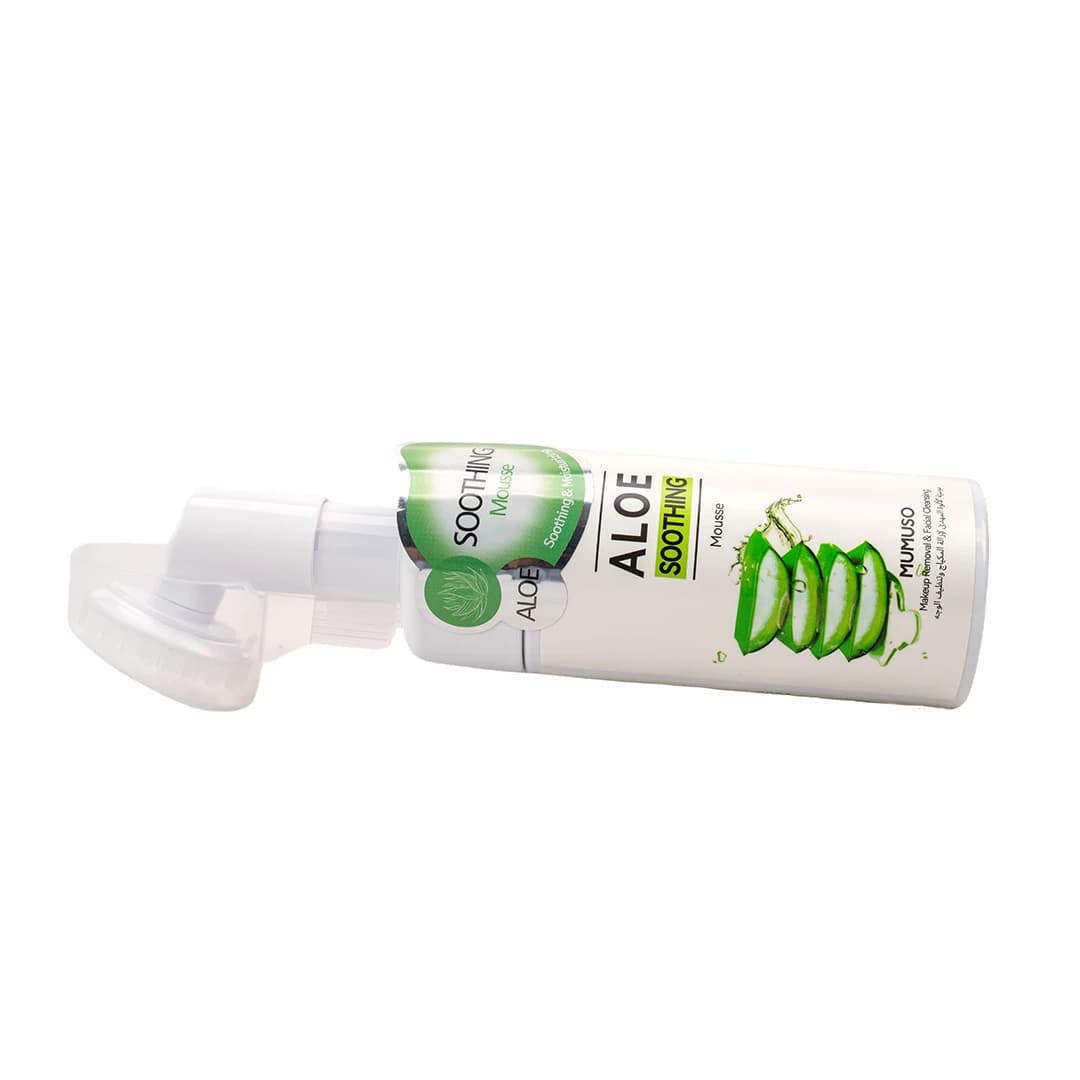 MUMUSO Aloe Soothing Mousse for Makeup Removal & Facial Cleansing