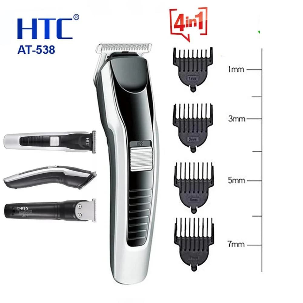 HTC AT-538 Rechargeable Hair and Beard Trimmer