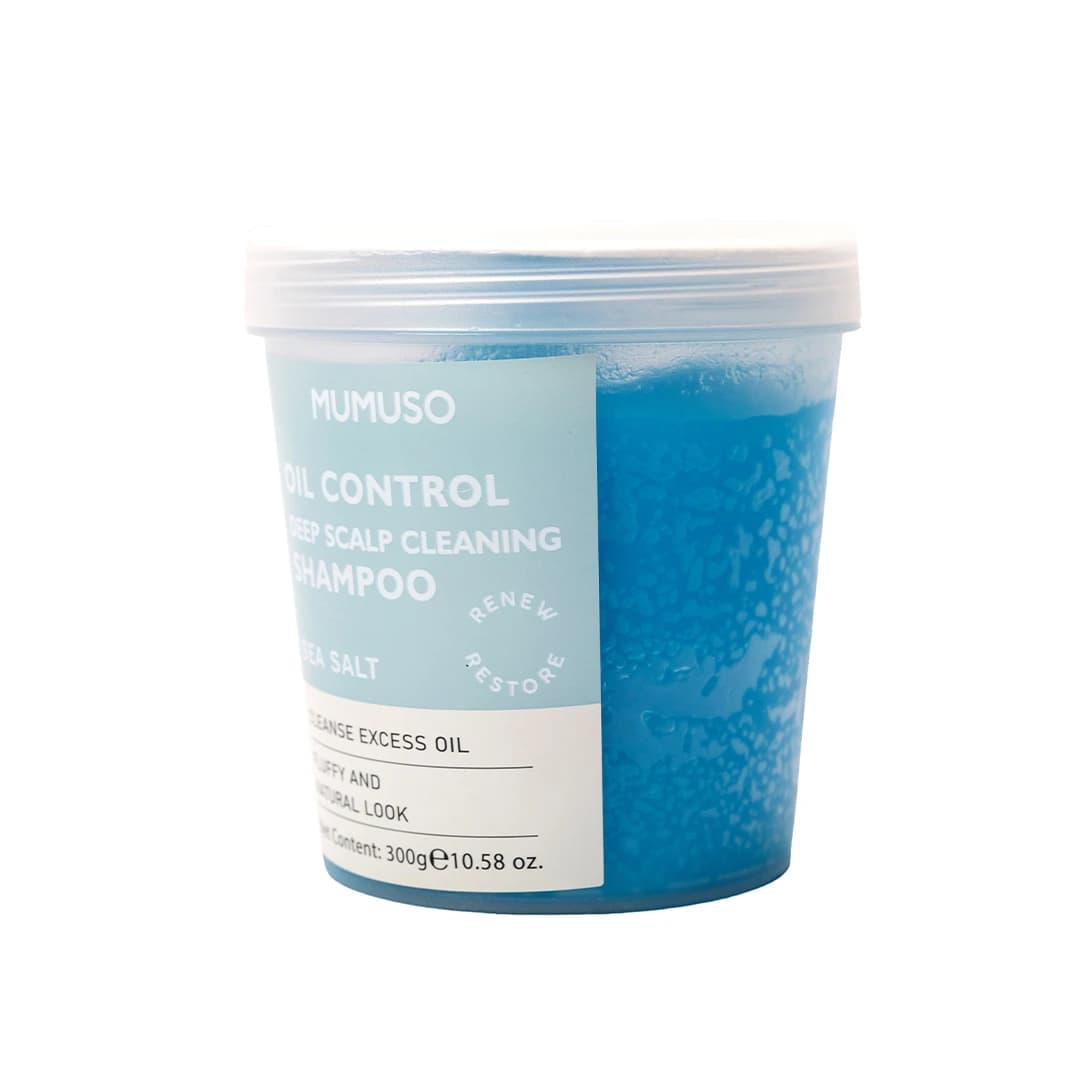 MUMUSO Oil Control Deep Scalp Cleaning Shampoo (Sea Salt/300g)