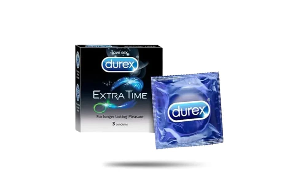 Durex Extra Time Condom 3pcs Pack | India