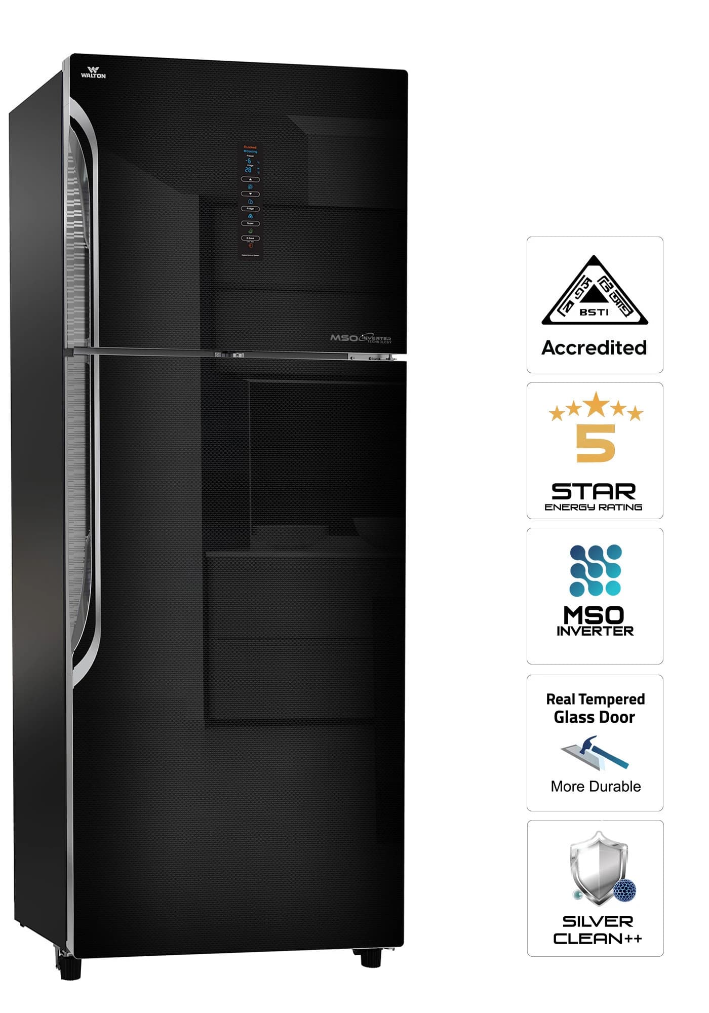Walton No-Frost Refrigerator 430L WNH-4CO-GDEL-DD (Inverter)