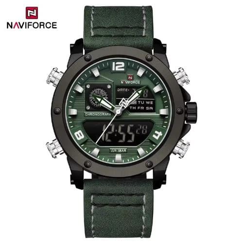 NAVIFORCE 9236 Leather Strap Watch for Men