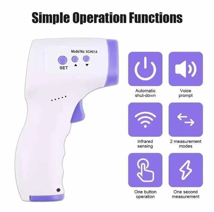 3-in-1 Ultimate Family Healthcare Diagnostic & Care Bundle (Blood Pressure Monitor+ Digital Forehead Thermometer+ Portable Mini Handheld Mesh Nebulizer)