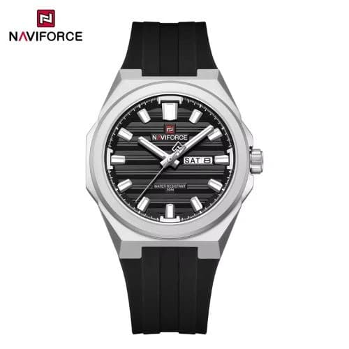 NAVIFORCE 9279 Silicone Band Watch for Men