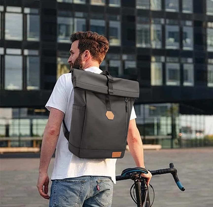 BANGE 1980 Urban 15.6 Laptop Backpack for Business & Travel with Essential Daily Use