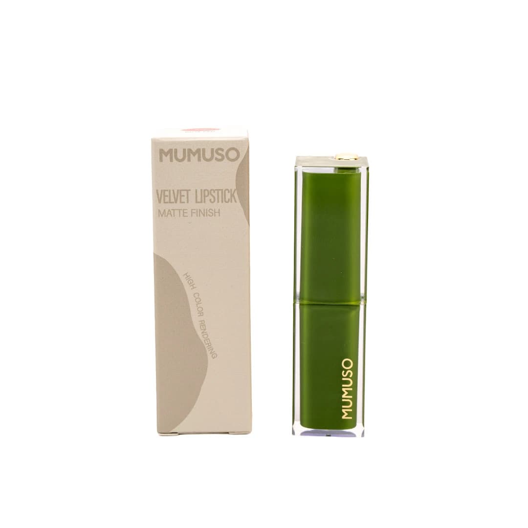 MUMUSO Velvet Lipstick (Rose Red)