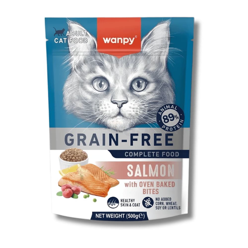 Wanpy Grain Free Super Premium Adult Salmon 500gm