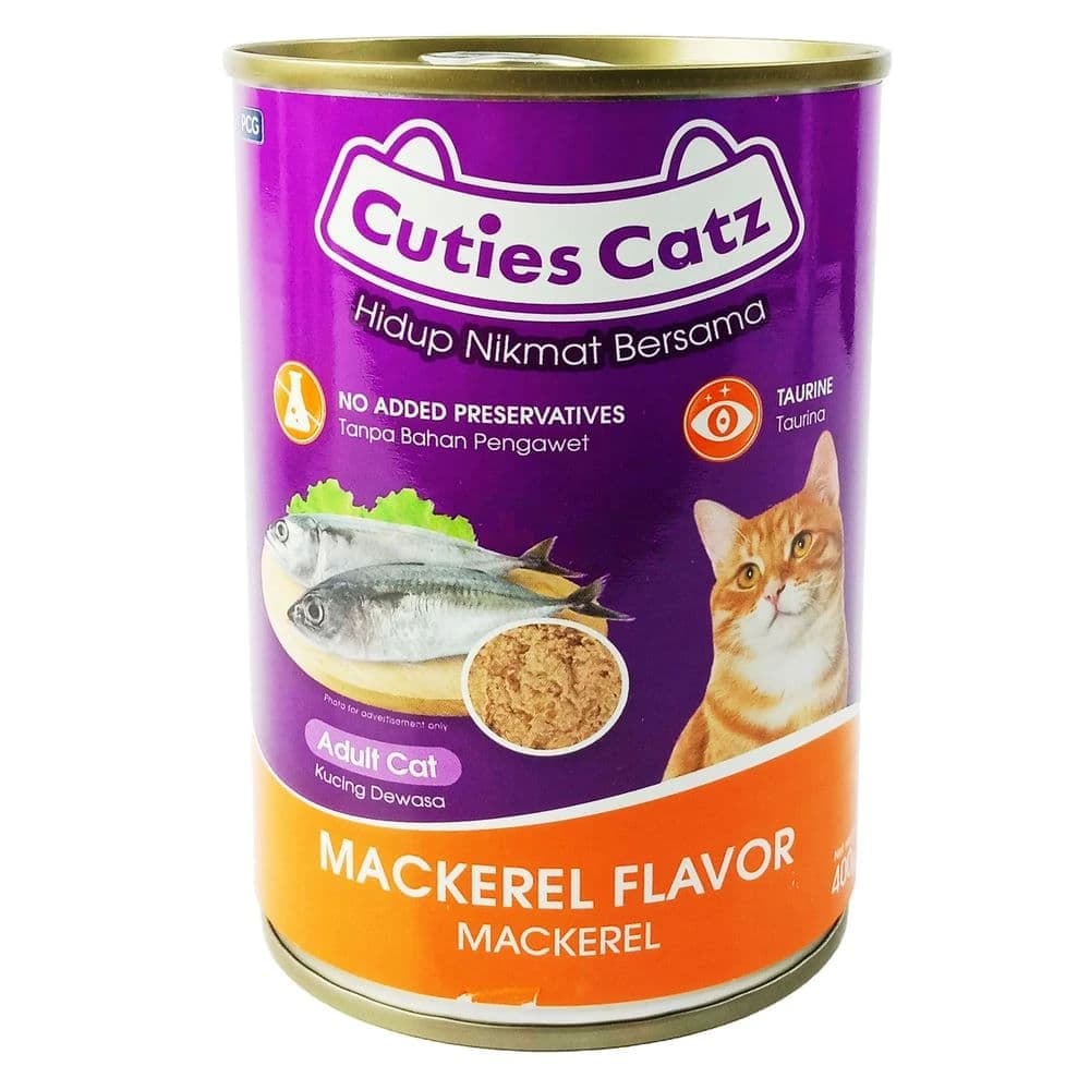 Cuties Catz Can Sardine 400gm