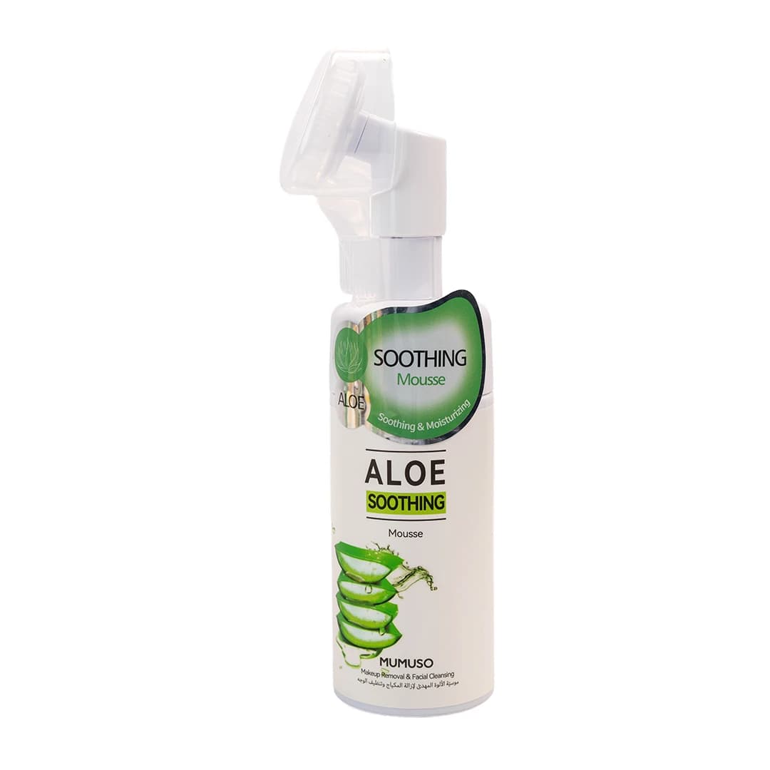 MUMUSO Aloe Soothing Mousse for Makeup Removal & Facial Cleansing