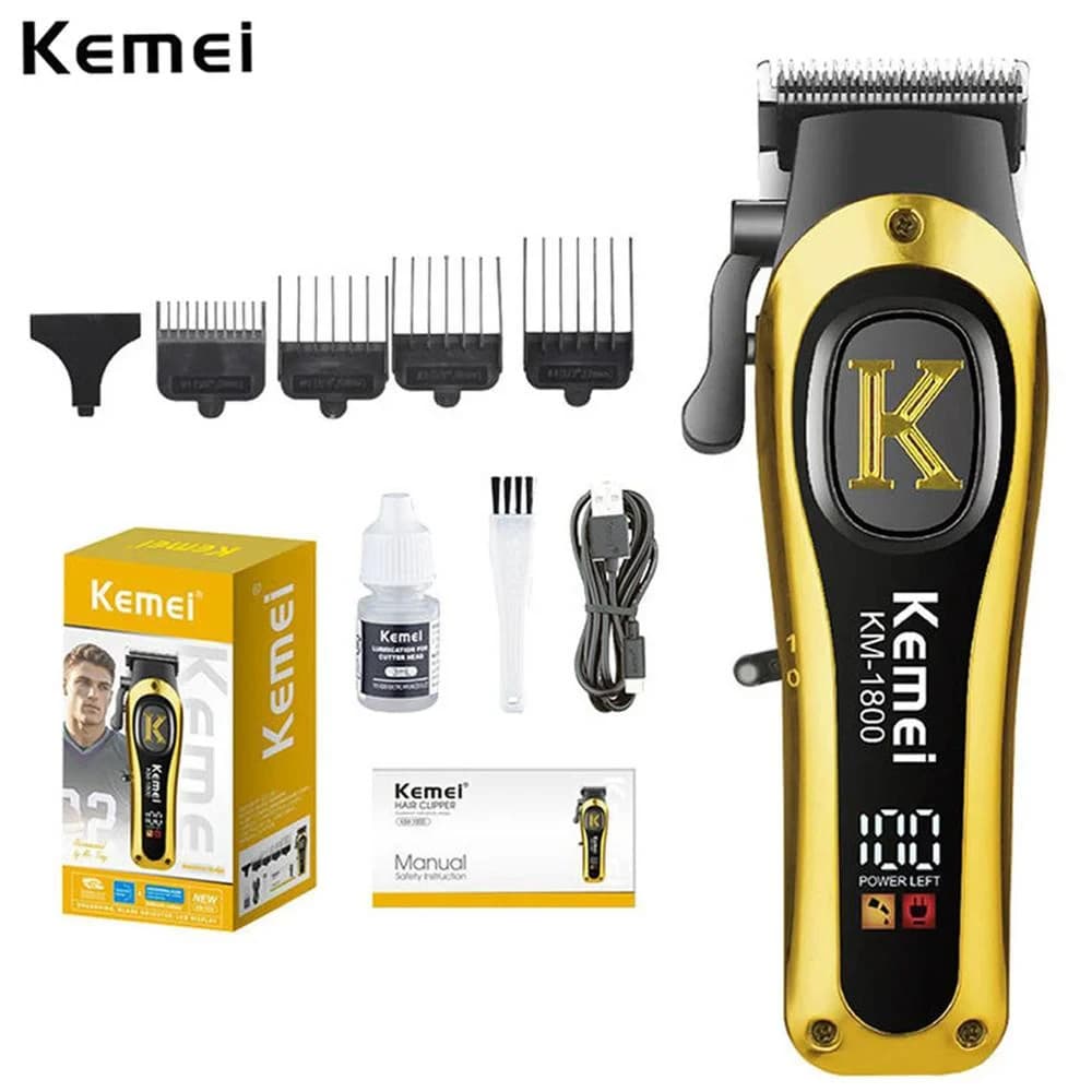Kemei-KM-1800-Professional-Hair-Clipper-and-Beard-Trimmer