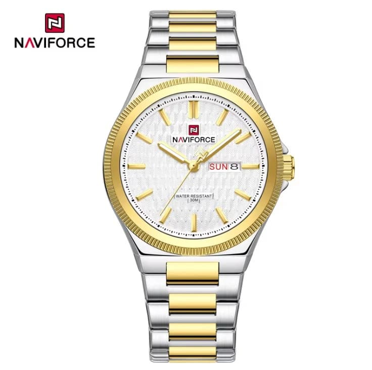 NAVIFORCE 9285 Men Luxury Casual Stainless Steel Wrist Watch