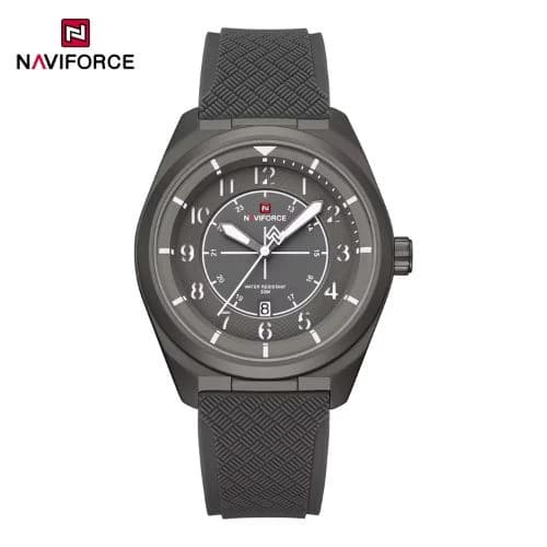 NAVIFORCE 9281 Silicone Belt Casual Male Wrist Watch