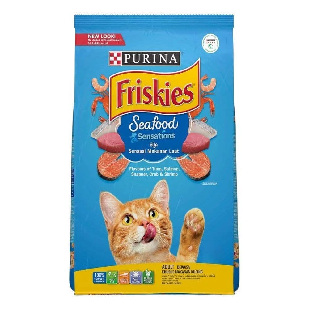 Purina Friskies Adult Cat Food Seafood Sensations 2.5kg