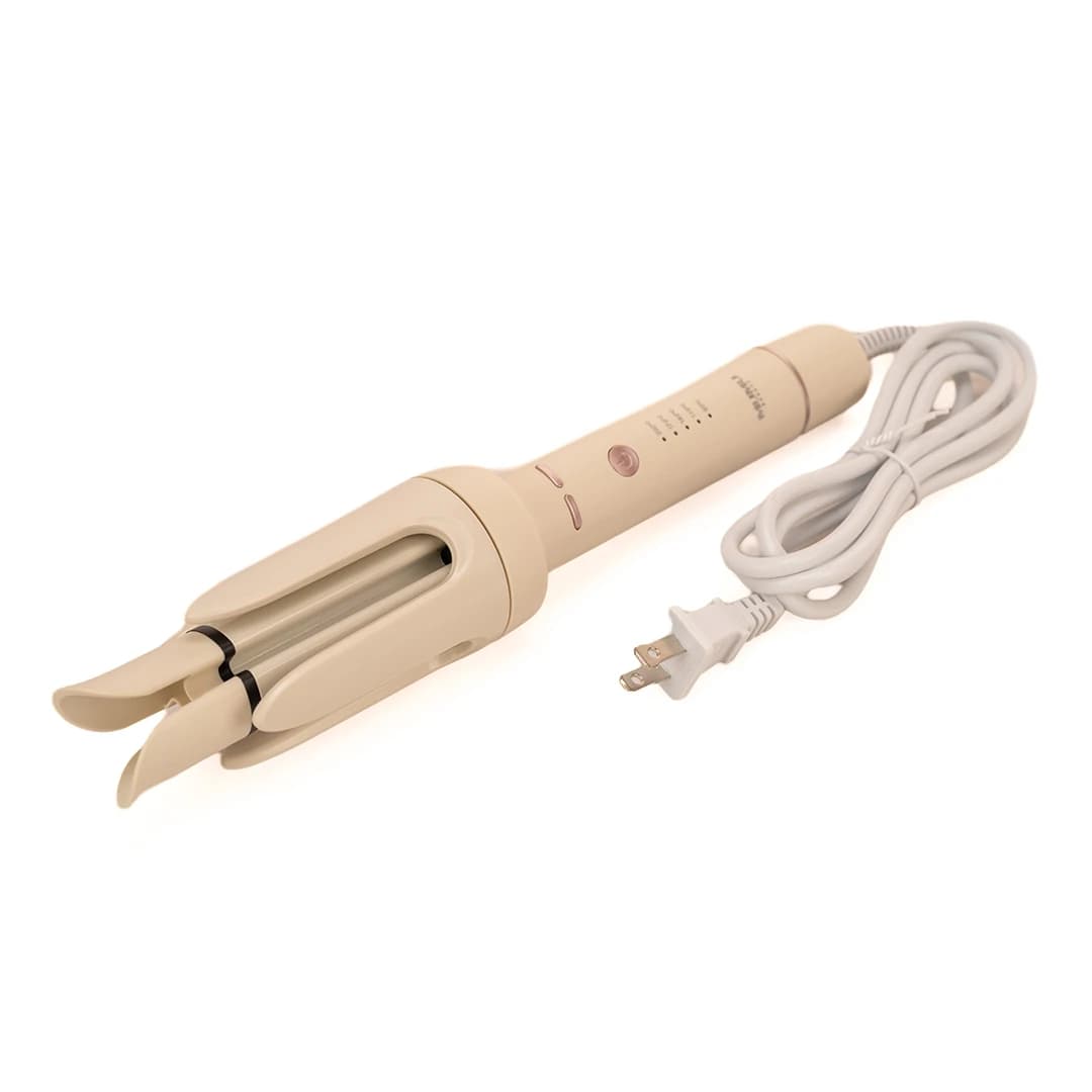 MUMUSO 32mm Automatic Curling Iron (Beige/US Plug)