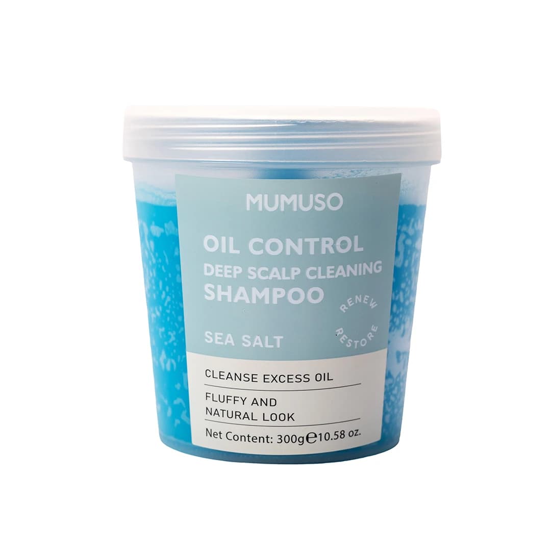 MUMUSO Oil Control Deep Scalp Cleaning Shampoo (Sea Salt/300g)