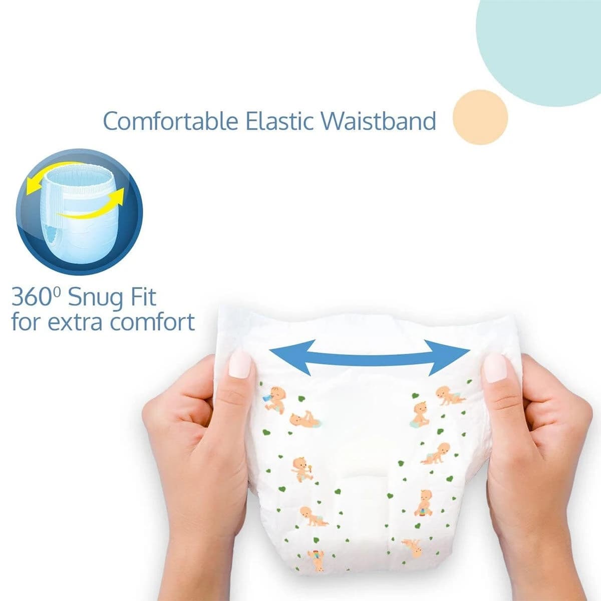 Smart Care Ultra Thin Belt Baby Diaper (2-5 kg) 25 pcs