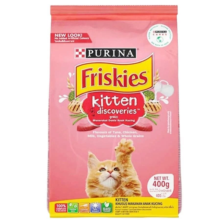 Purina Friskies Cat Food Kitten Discoveries 400gm
