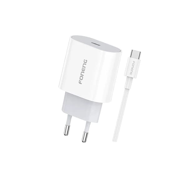 Foneng 20W GaN Charger With Type-C Cable (EU77)