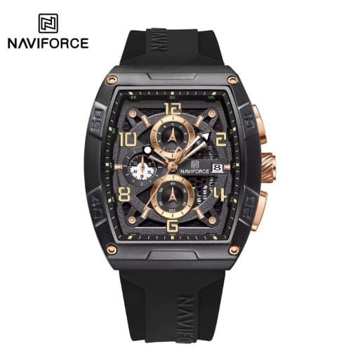 NAVIFORCE 8052 Silicone Band Watch for Men