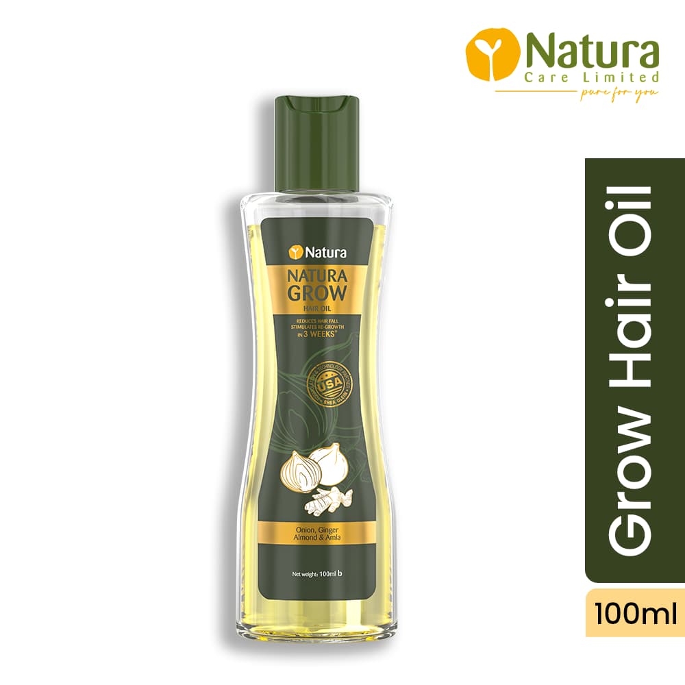 Buy 1 Natura Grow Shampoo + Conditioner 330ml & Get 1 Natura Grow Hair Oil 100ml Free