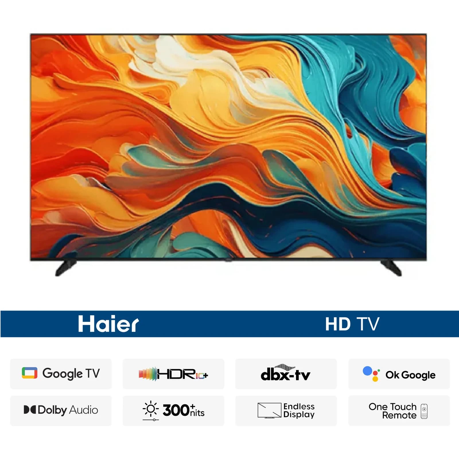 Haier 32 Inch Bezel Less Google TV H32K85GX