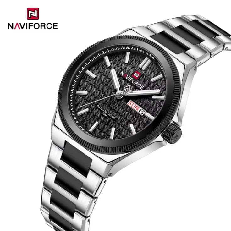 NAVIFORCE 9285 Men Luxury Casual Stainless Steel Wrist Watch