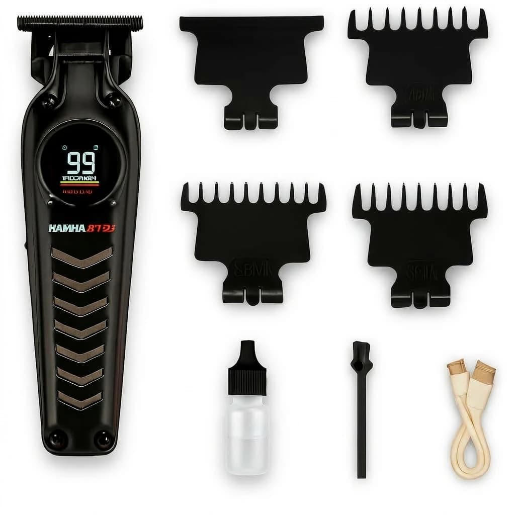 JUPITER JP-2024 Rechargeable Hair Clipper & Beard Trimmer – Professional Cordless Grooming Kit
