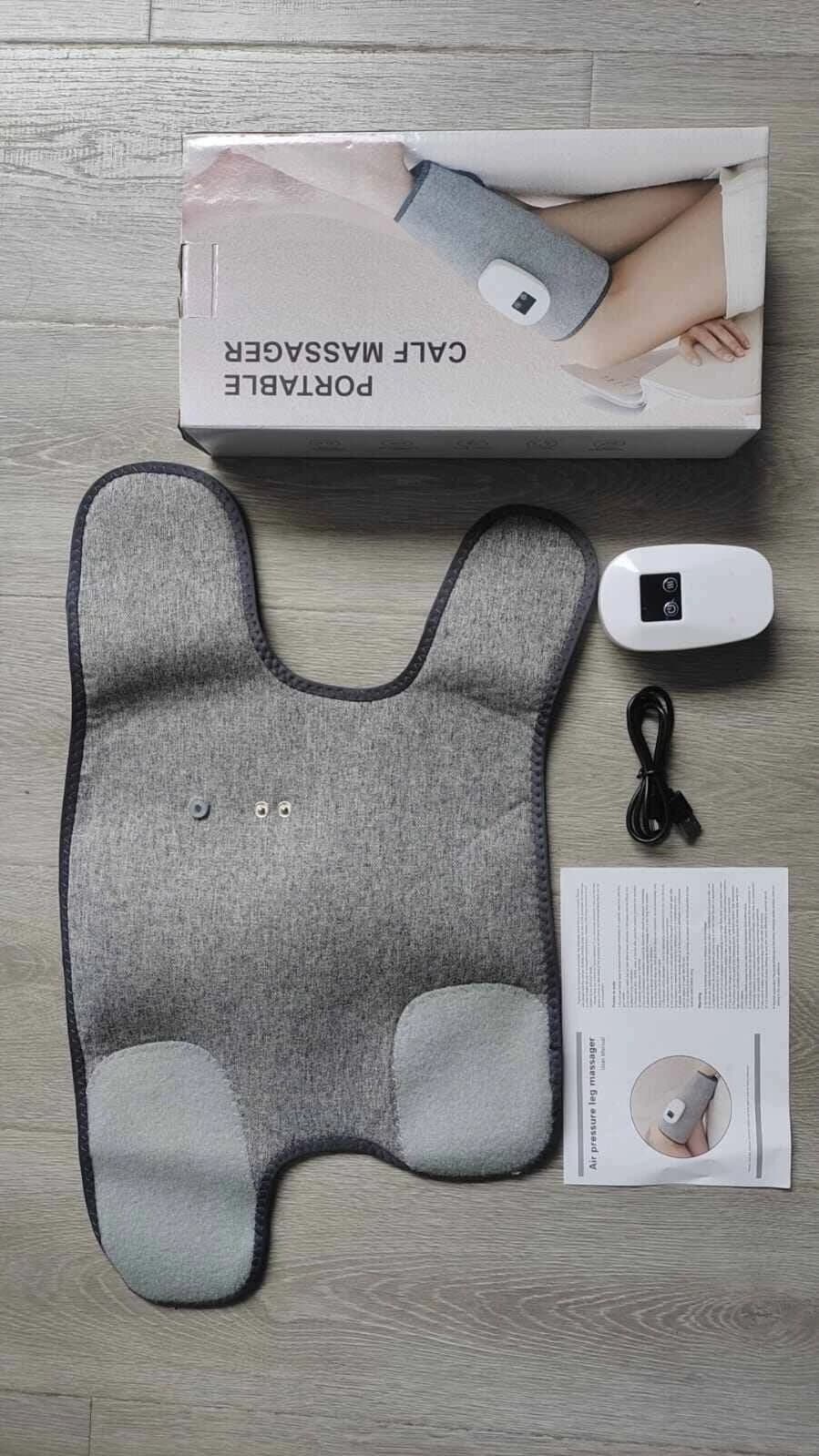 Leg Massager Air Compression for Blood Circulation and Pain Relief Pressotherapy Electric Kneading Airbag Calf Wrap Massage