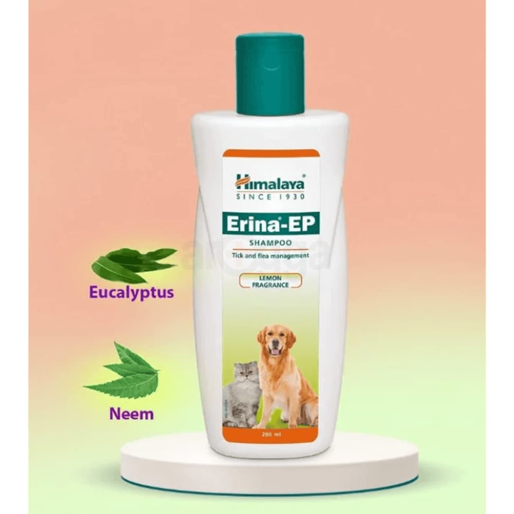 Himalayan- Erina Ep Flea & Tick Control Shampoo For Dog & Cat - 200ml Bottle