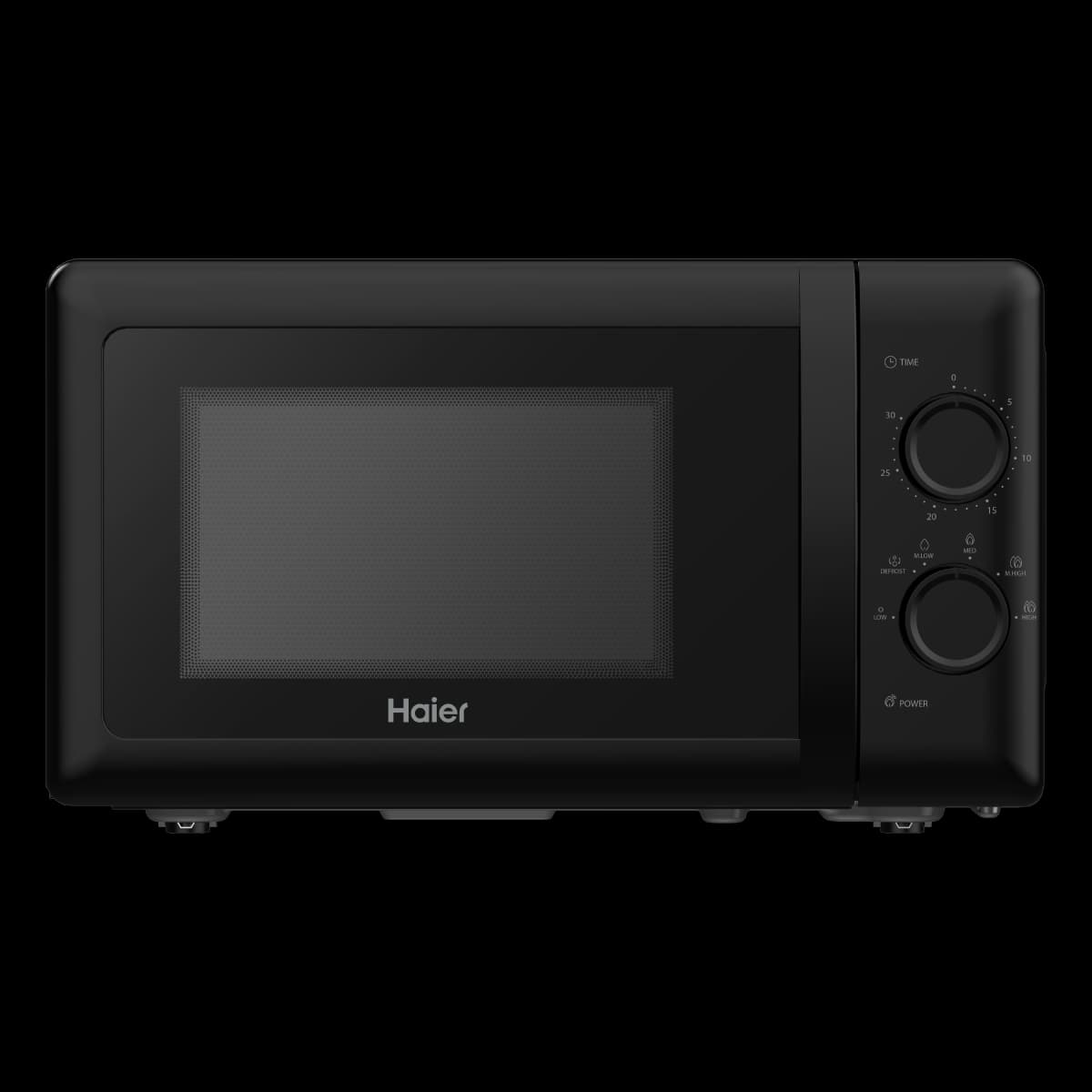 Haier HMW-M2001BBD 20L Solo Mechanical Microwave Oven