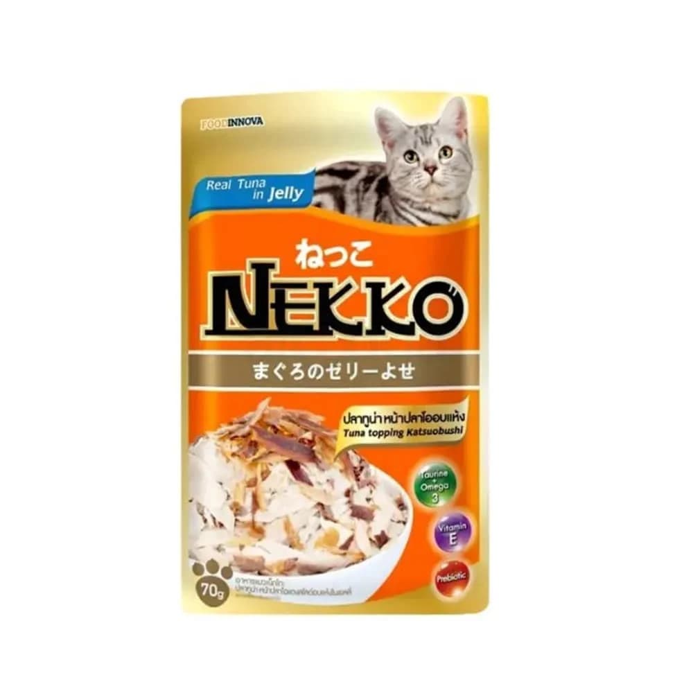 Nekko Tuna Topping Katsubushi In Gravy 70gm