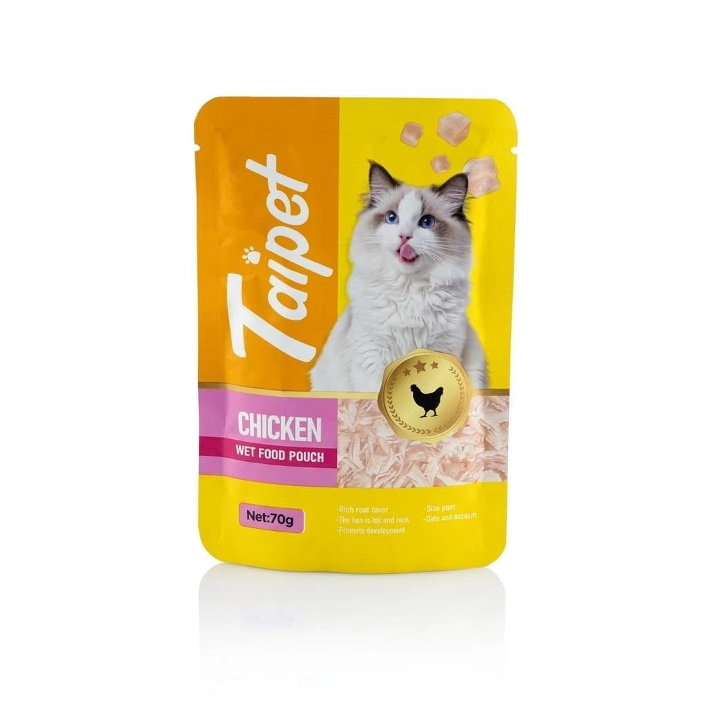 Taipet Cat Food Pouch Chicken Salmon 70gm
