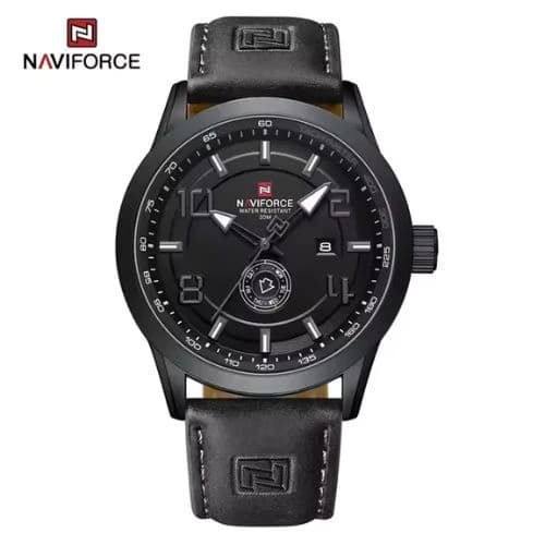 NAVIFORCE 9229 Leather Strap Watch for Men