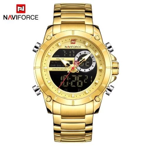 NAVIFORCE 9163 Stainless Steel Watch for Men