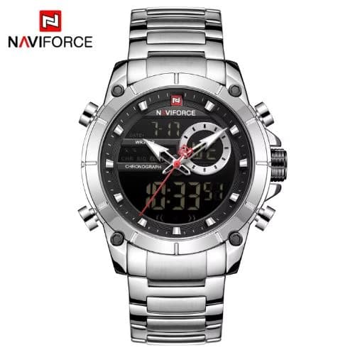 NAVIFORCE 9163 Stainless Steel Watch for Men