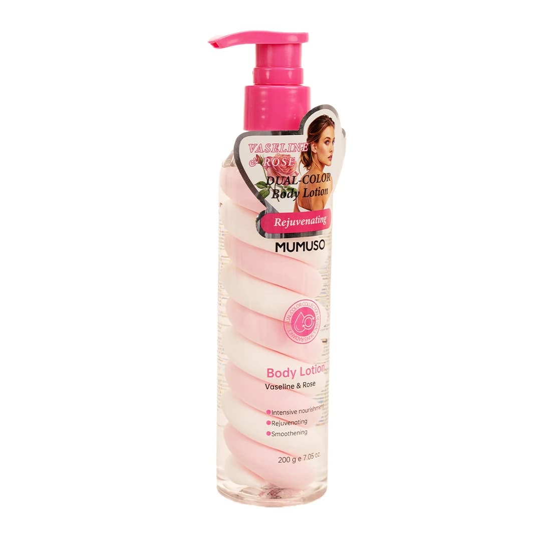 MUMUSO Vaseline & Rose Rejuvenating Body Lotion