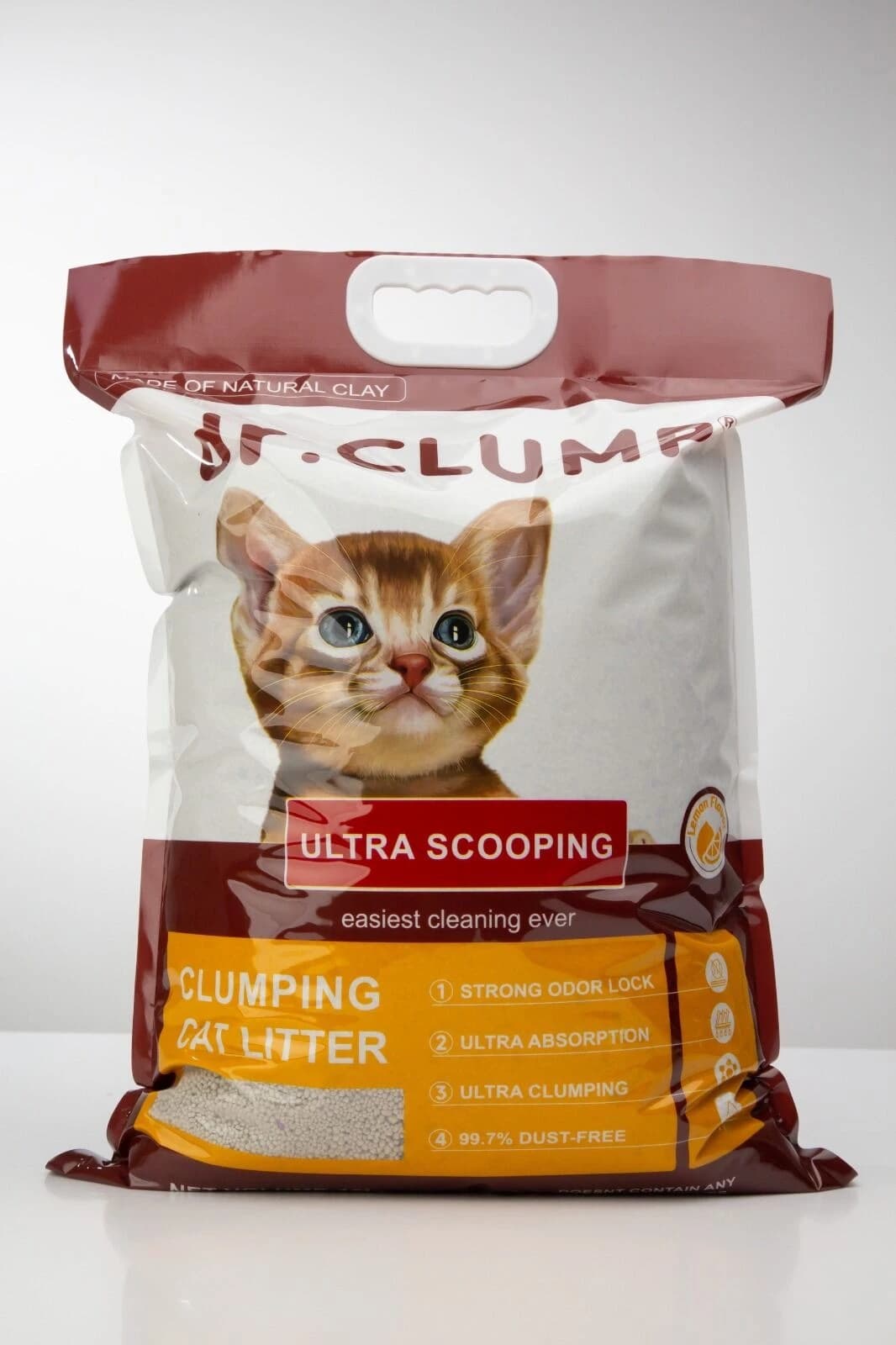Dr. Clump Clumping Cat Litter Lemon Flavor 10 Liter