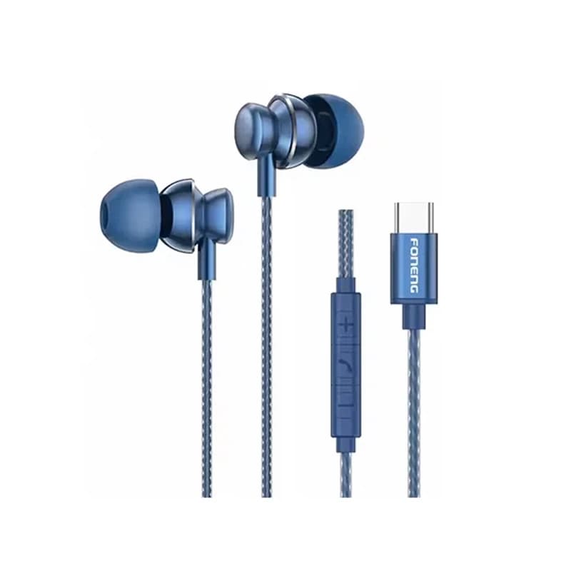 FONENG T67 Heavy Bass In-Ear Type-C Wired Earphone