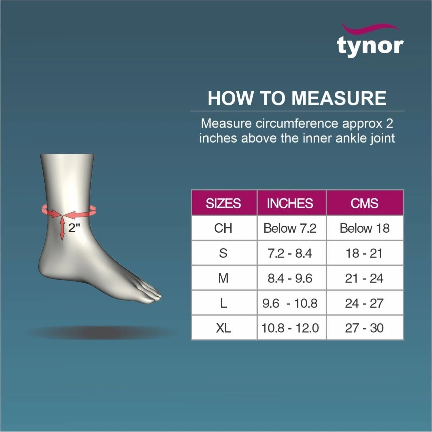 Tynor Ankle Brace(Immobilization, Support & Protection)