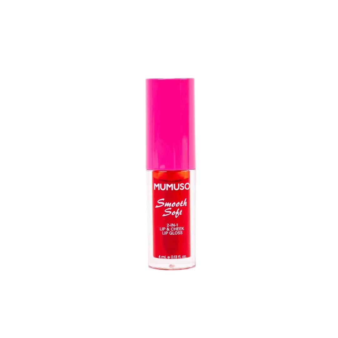 MUMUSO Lip & Cheek Lip Gloss (01 Peachy & Smoothie)