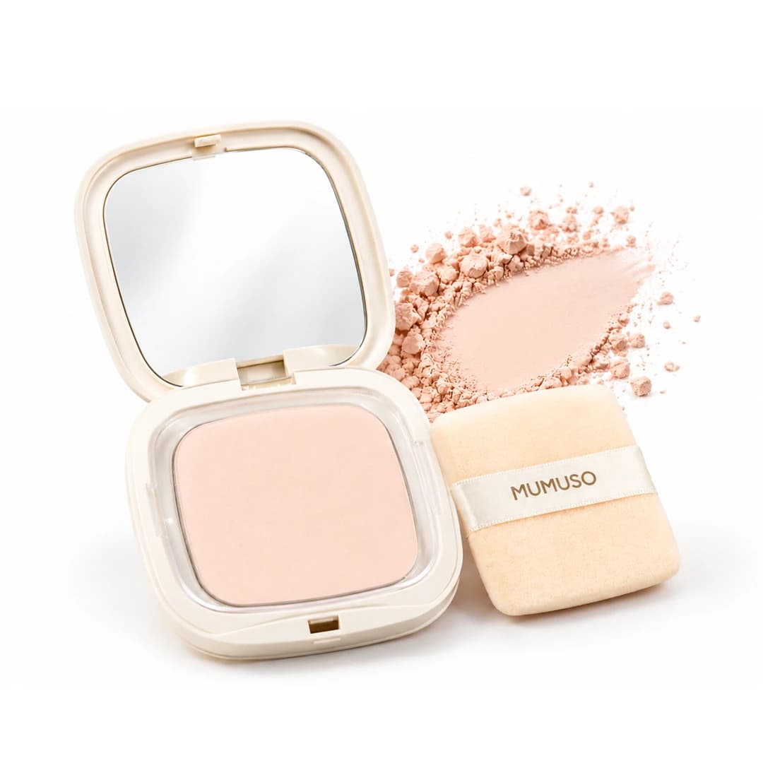 MUMUSO Vitamin C Flawless Pressed Powder (Light Skin Color)