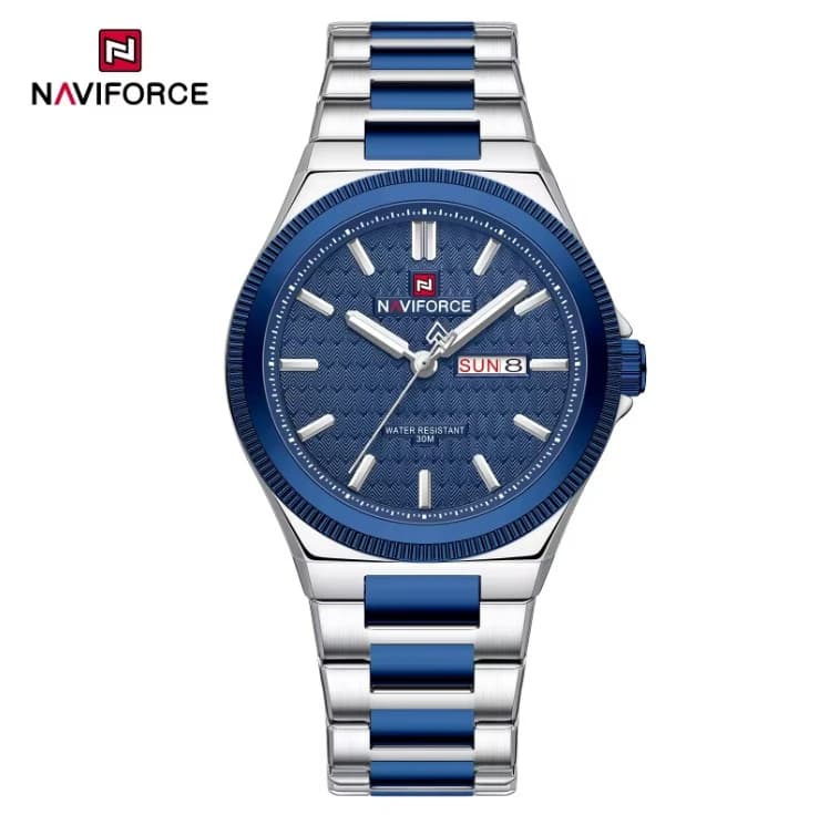 NAVIFORCE 9285 Men Luxury Casual Stainless Steel Wrist Watch