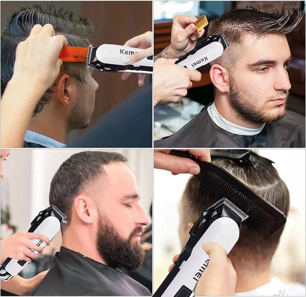 Kemei KM-809A Rechargeable Hair Clipper and Trimmer