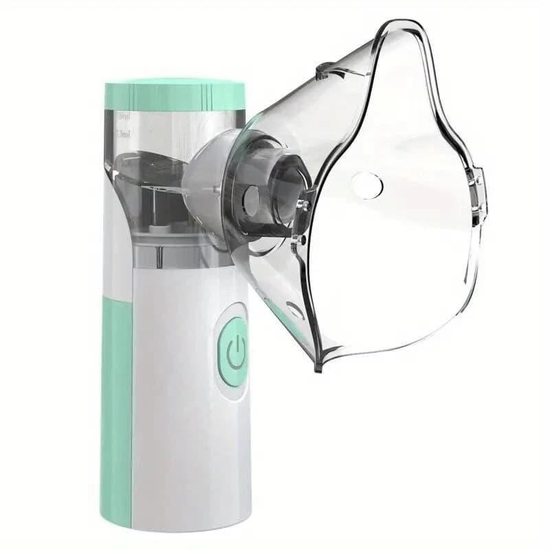 Portable Mini Handheld Mesh Nebulizer Machine/ Ultrasonic Steam Inhaler Nebulizer Machine For Child & Adults Nebulization-Smart USB Connector
