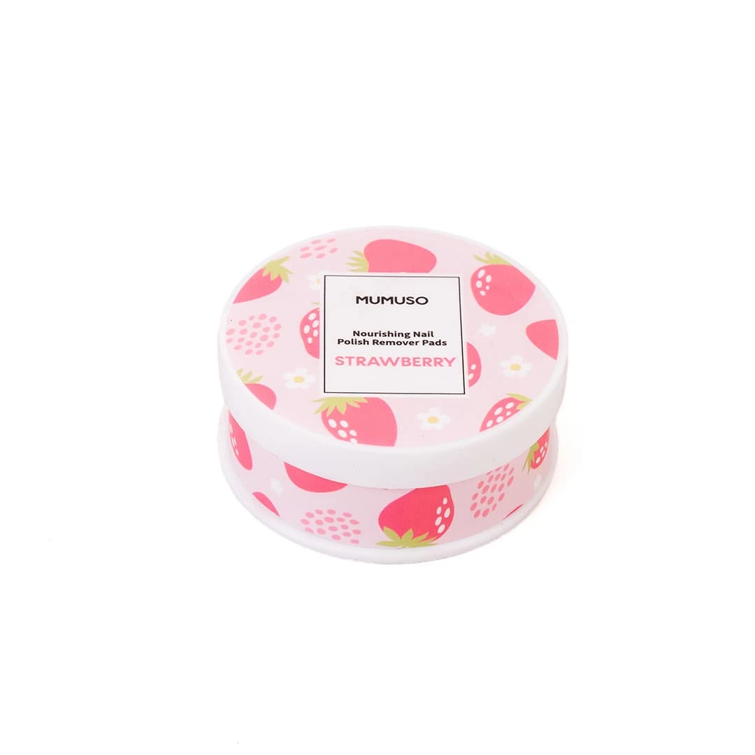 MUMUSO Nail Polish Remover Pads (Strawberry)