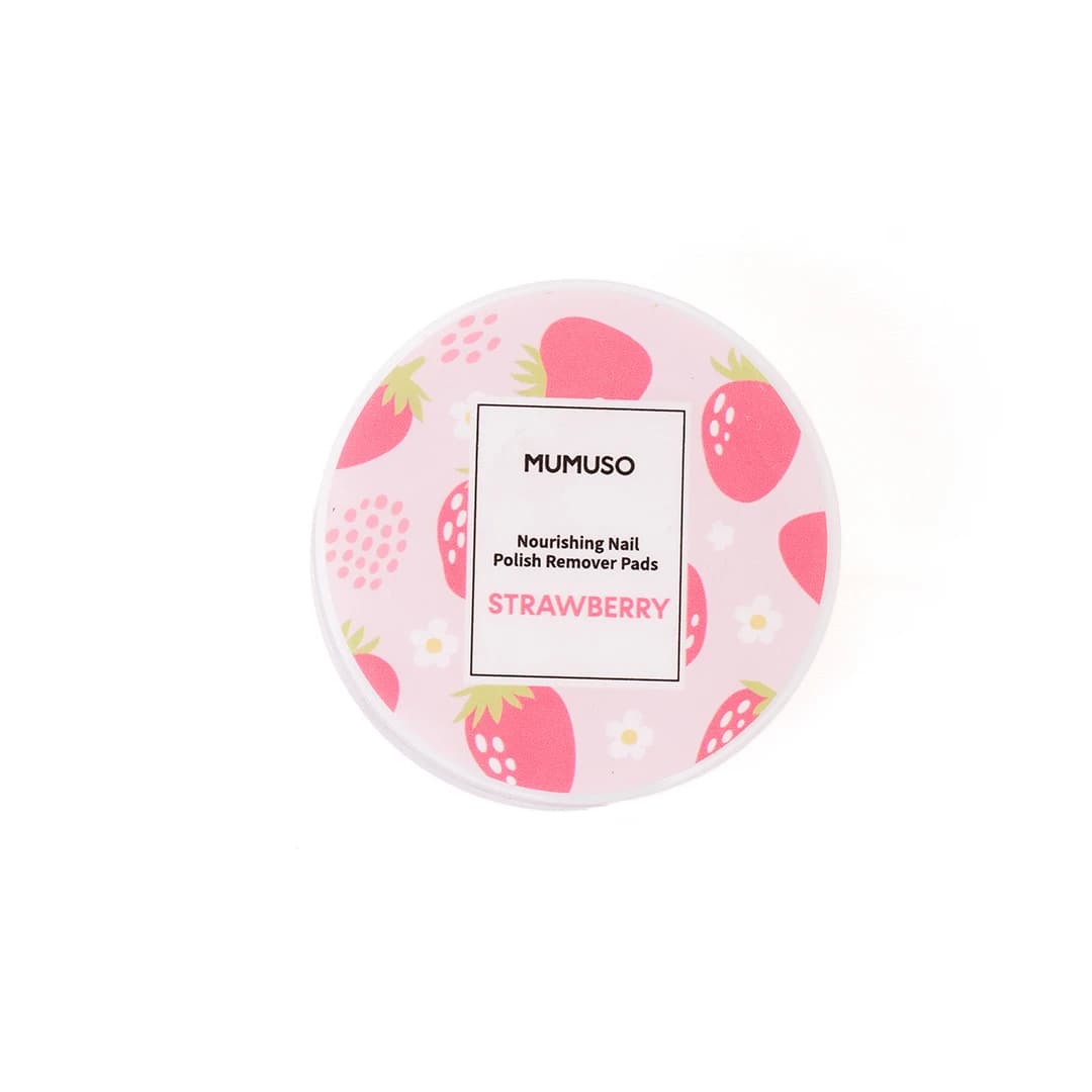 MUMUSO Nail Polish Remover Pads (Strawberry)