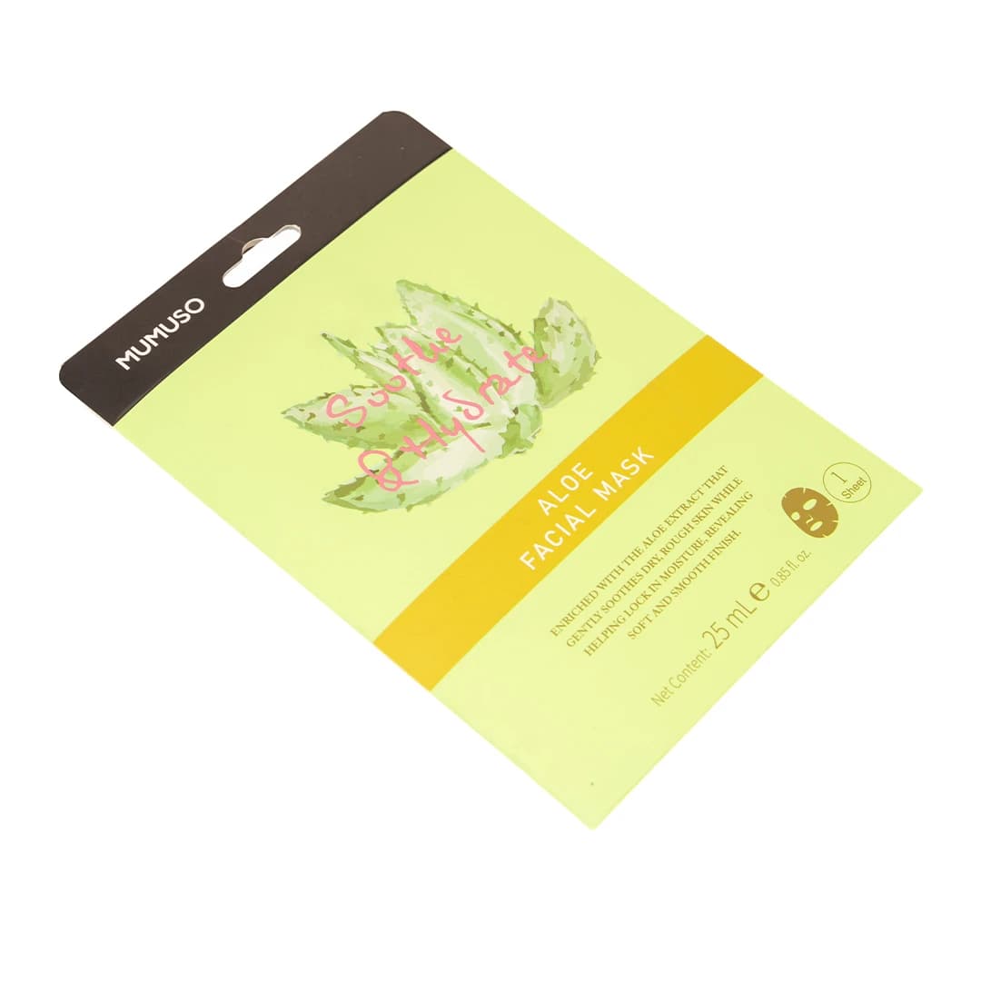 MUMUSO Aloe Soothing Facial Mask